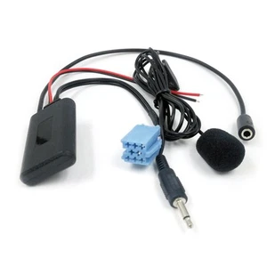 Câble d'entrée Bluetooth 5.0 AUX avec micro pour radio Blaupunkt pour - Photo 1/5