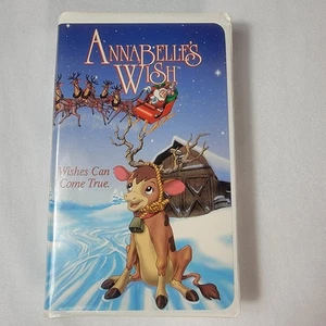Annabelle's Wish VHS movie (1997) Christmas Classic Animated Holidays - Foto 1 di 7