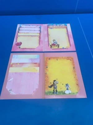 Diddl Lot papier a lettres 28 feuille et 28 enveloppe Diddlina VINTAGE 1990/2000 - Photo 1/4