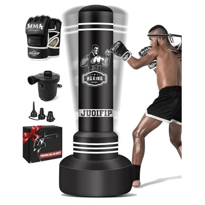 Boxsack Erwachsene 180cm PVC Schwerer MMA Muay Thai Fitness Zubehör - Bild 1 von 4