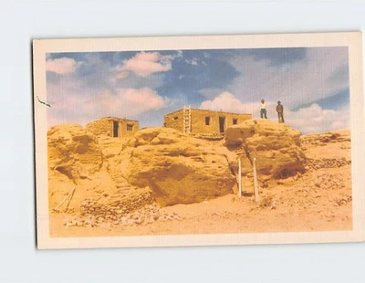 Postcard Hoteville Village atop the Hopi Mesa Arizona USA - Image 1 of 2