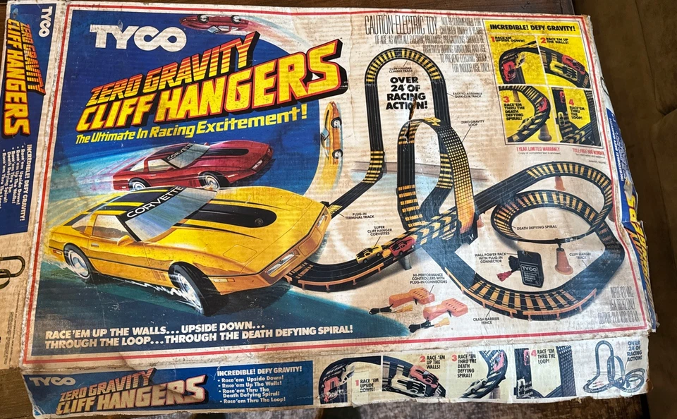 Juego de colgadores de acantilado Tyco gravedad cero vintage 6232 Foto 1 de 4