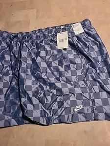 Nike Standard Fit karierte Shorts schwarz über dem Knie neu mit Etikett Herrengröße, 2XL - Bild 1 von 3