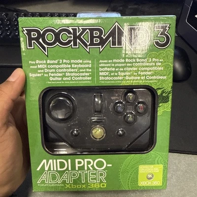 Rockband 3 MIDI PRO Adapter for Microsoft Xbox 360 Mad Catz -with sticky residue - Image 1 of 4