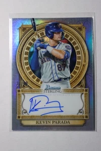 2023 Bowman Sterling - Sterling Opulence Autographs Kevin Parada #SOA-KP /99  - Picture 1 of 2