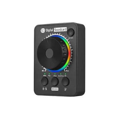 Desktop External Live Streaming Digital Sound Card for PC Phone Laptops A4C1 - Image 1 of 4