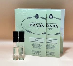 PRADA Milano ~ Les Infusions de Prada ~ Women's Eau de Parfum 0.05Oz/1.5ml X 02 - Picture 1 of 4