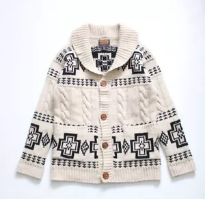 Pendleton Portland Collection Mens Wool Cardigan Made in USA Size Extra Small - Picture 1 of 10