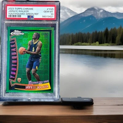 2023 Youthquake Green Refractor Topps Chrome /99 Jarace Walker Rc Rare POP 1 - Image 1 of 4
