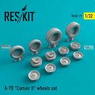 Resrs320019 1:32 Reskit A-7D Corsair Ii Wheels Set
