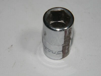 3/8 Shallow Socket 6 pt  1/4 drive Snap On  TM12 - Image 1 of 3