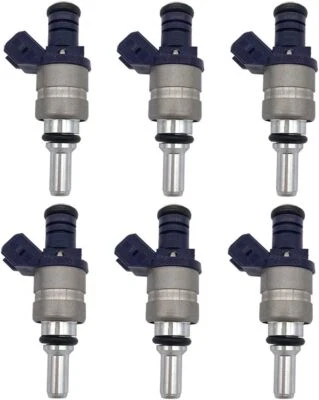 6x OEM Siemens Deka Fuel Injectors 1439800 For 01-06 BMW 330I 530I X3 X5 Z3 Z4 Foto 1 de 4