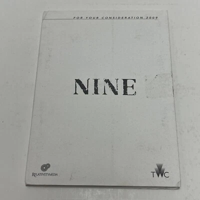 Nine DVD 2009 FYC Promo Oscar Screener Musical Daniel Day-Lewis, Penélope Cruz - Image 1 of 4