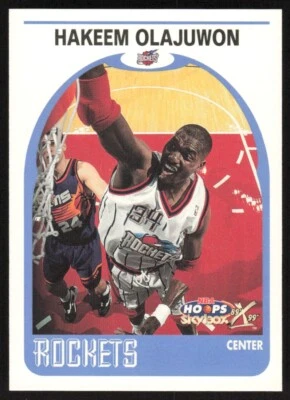 1999-00 Skybox NBA Hoops Decade Hakeem Olajuwon #40 Houston Rockets - Image 1 of 2