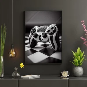 Gaming Prints Games Room Boys Bedroom Decor Gamer Gifts Wall Art Gaming Poster - Picture 1 of 9