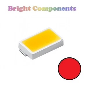 10 x LED rojo 5630/5730 (SMD SMT) - ultra brillante - 0,5 W - vendedor del Reino Unido - Imagen 1 de 1