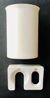 Braun Handheld Immersion Blender White Wall Mount & Cup Replacement Parts Only
