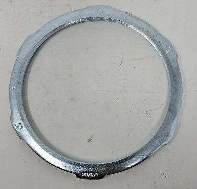 Bridgeport 108-S Zinc Plated Steel Conduit Locknut Qty 25 Foto 1 de 3