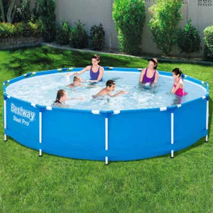 Swimmingpool Steel Pro Rahmen 366 x 76 cm - Bild 1 von 3