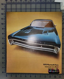 1970 Plymouth Fury Brochure ORIGINAL - Picture 1 of 4