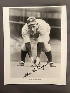 Charlie Gehringer Signed Photo 8x10 JSA LOA Detroit Tigers - Picture 1 of 2