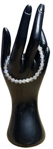 Nuovissimo! Bracciale Elastico Agata Grigio - Foto 1 di 1