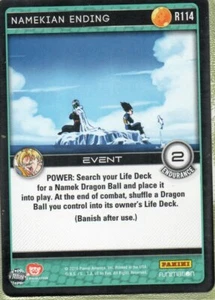 Dragonball Z CCG - Namekian Ending #114 Rare - Picture 1 of 1