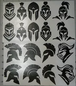 Vinyl paint masking, stencil, decal for Slash RC body (Spartan Set) - Picture 1 of 10