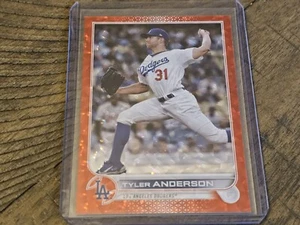 2022 Topps Update #US190 Tyler Anderson Red Ice Foil SP #/199 Nmmt - Picture 1 of 3