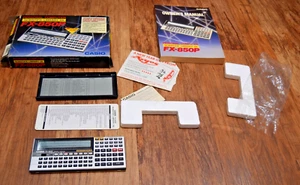 Casio FX-850P Scientific Library 116 Programmable Personal Computer Calculator - Afbeelding 1 van 21
