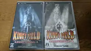 Kings Field Additional Ⅰ, ⅡPSP Used Japan Import From Software Boxed Tested - Picture 1 of 8