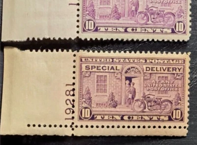 Scott #E12 Violet #19281 Mint NH F P#19281 LL - Image 1 of 2