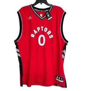 New Mens Toronto Raptors CJ Miles Adidas Red Jersey #0 - Picture 1 of 7
