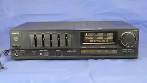 SANYO JA-489 AMPLIFICATORE INTEGRATO 55W X2. CON EQUALIZZATORE. - Foto 1 di 7