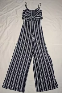 Pantalones mameluco jersey sin mangas para mujer a rayas. Pierna ancha. Talla XS (1) - Imagen 1 de 8
