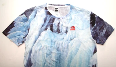 Supreme X The North Face 2021 ~ Ice Climb~ camiseta logotipo M/nuptse/denali/expedición Foto 1 de 4
