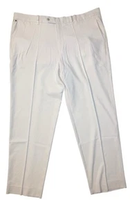 Tommy Bahama 90 % Seide Chino Anzughose Herren Größe 42 x 32 beige flache Vorderseite - Bild 1 von 12