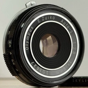 [N MINT] Olympus E.Zuiko Auto-S 38mm F/2.8 Pancake Lens Pen F FT FV JAPAN G 8154 - Picture 1 of 19
