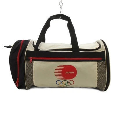 Bolso de hombro Mizuno MIZUNO Boston con logotipo blanco negro / JS ■GY18... - Imagen 1 de 4