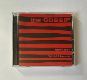THE GOSSIP That's Not What I Heard | 2001 Kill Rock Stars CD - VG+ - Picture 1 of 3