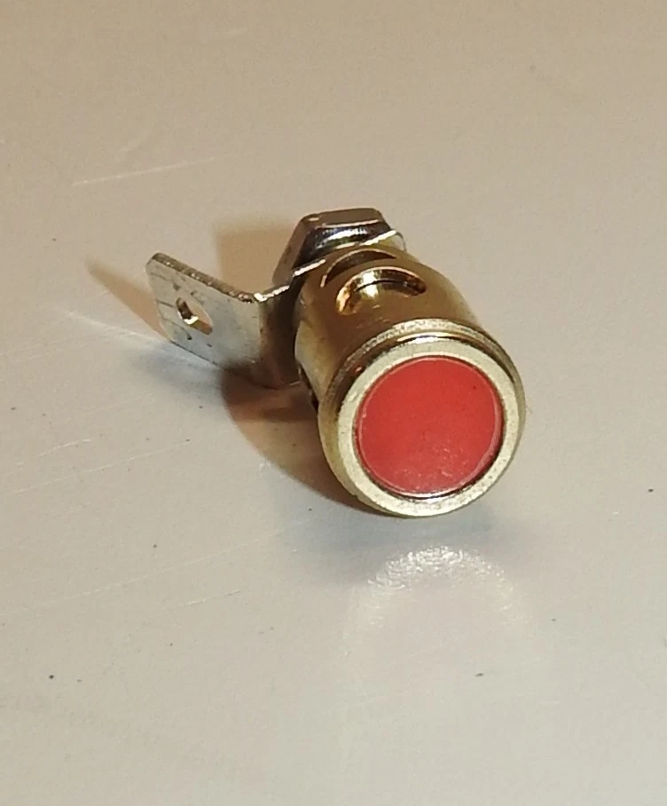 KLIPSCH RP-440D SB ROJO POSITIVO RESORTE CARGADO TERMINAL POSTE BARRA DE SONIDO LCR Foto 1 de 4