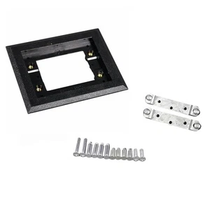 Legrand 817PCC-BLK OmniBox/Modulink Single Gang Rectangular Plastic Carpet Fl... - Picture 1 of 4