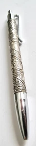Vintage Silverolex Ballpoint Pen Sterling Silver TRIBES OF ISRAEL made in Israel - Picture 1 of 9
