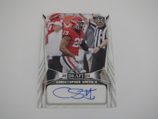 CHRISTOPHER SMITH II 2023 LEAF X DRAFT PICKS ROOKIE AUTOGRAPH CARD BA-CS1