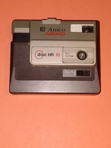 Ansco MEMO Disc HR10 Vintage Compact Pocket Film Camera 12.5mm f/4 lens - Picture 1 of 4