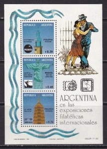 Argentina 1993  - Argentina Exposiciones Filatelicas Internacionales - MNH - Picture 1 of 1