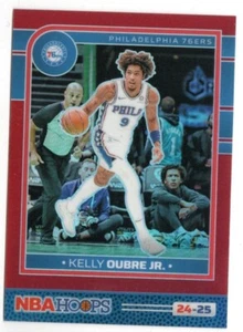 2024-25 Panini NBA Hoops Kelly Oubre Jr 112 Opti-Chrome Red Prizm /99 - Picture 1 of 1