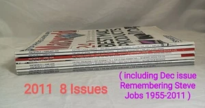 MacWorld Magazines 2011 LOT of 8 issues Including Remembering Steve Jobs issue - Picture 1 of 5