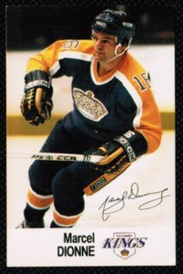 1988-89 Esso NHL All-Star Collection Marcel Dionne Los Angeles Kings