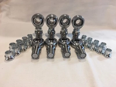 KIT DE 4 ESLABONES 5/8-18 JUNTAS CROMOLY HEIM HMS 5/8-1/2 3/4" ID Tubo Foto 1 de 2